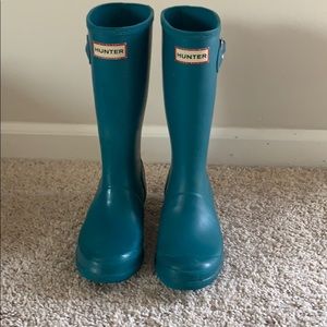 Hunter rain boots girls size 3